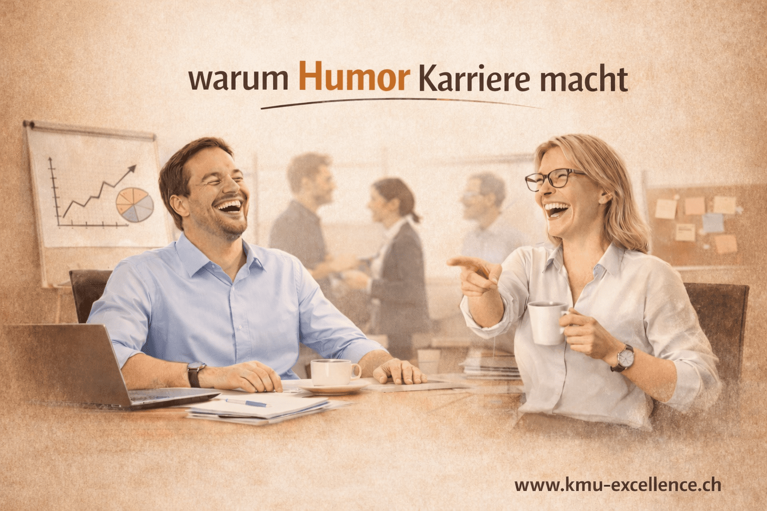 „Smile included: Warum erfolgreiche Teams öfter lachen“